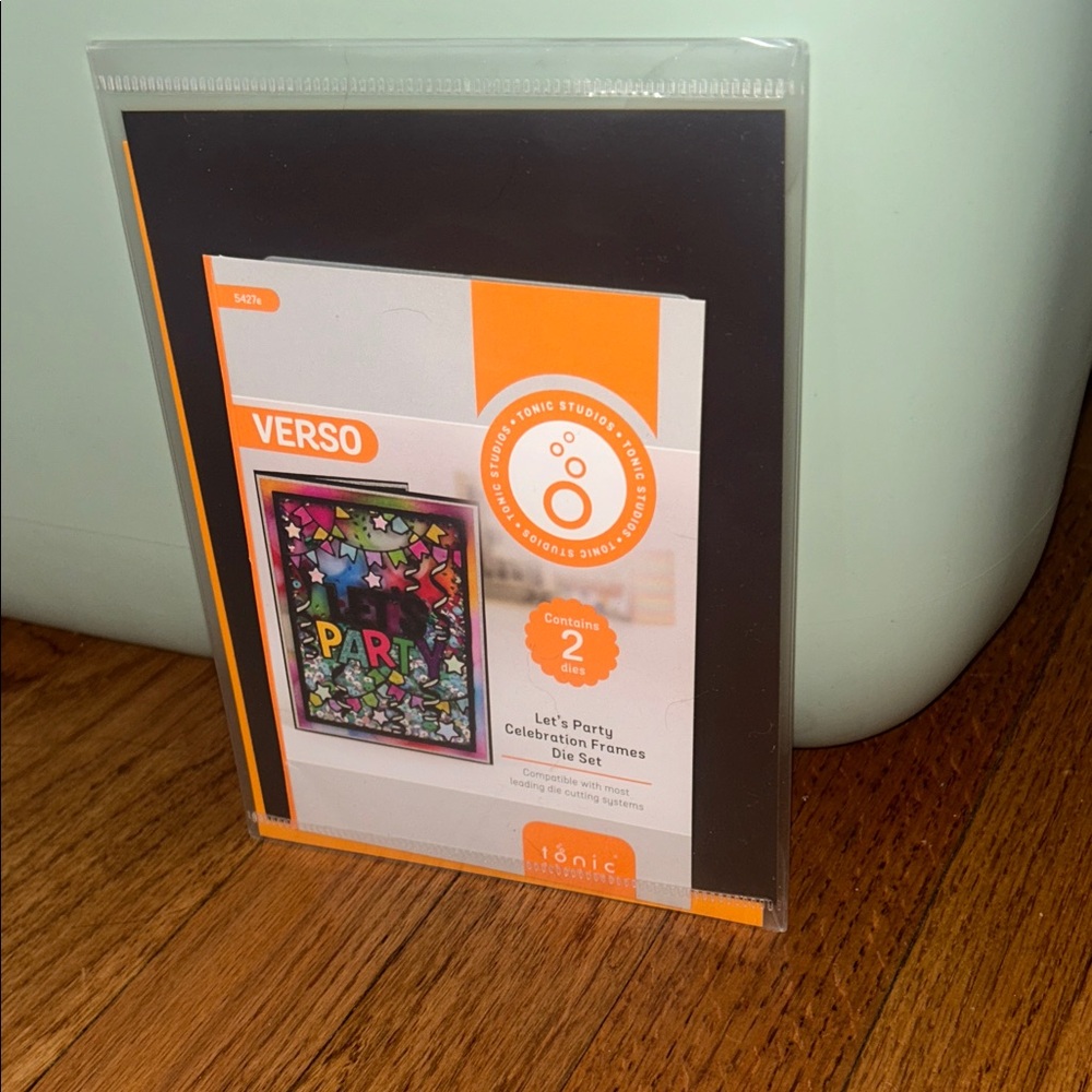 Let's Party Celebration Frames Die Set - Multicolor